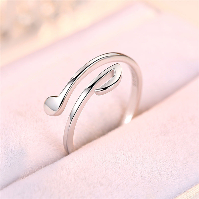 Melody of Love Adjustable Ring – A Musical Valentine's Gift
