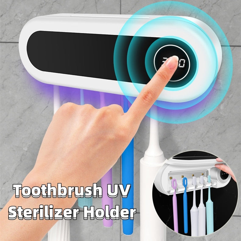 UV Toothbrush Sanitizer – Portable 99% Germ-Free Solution!