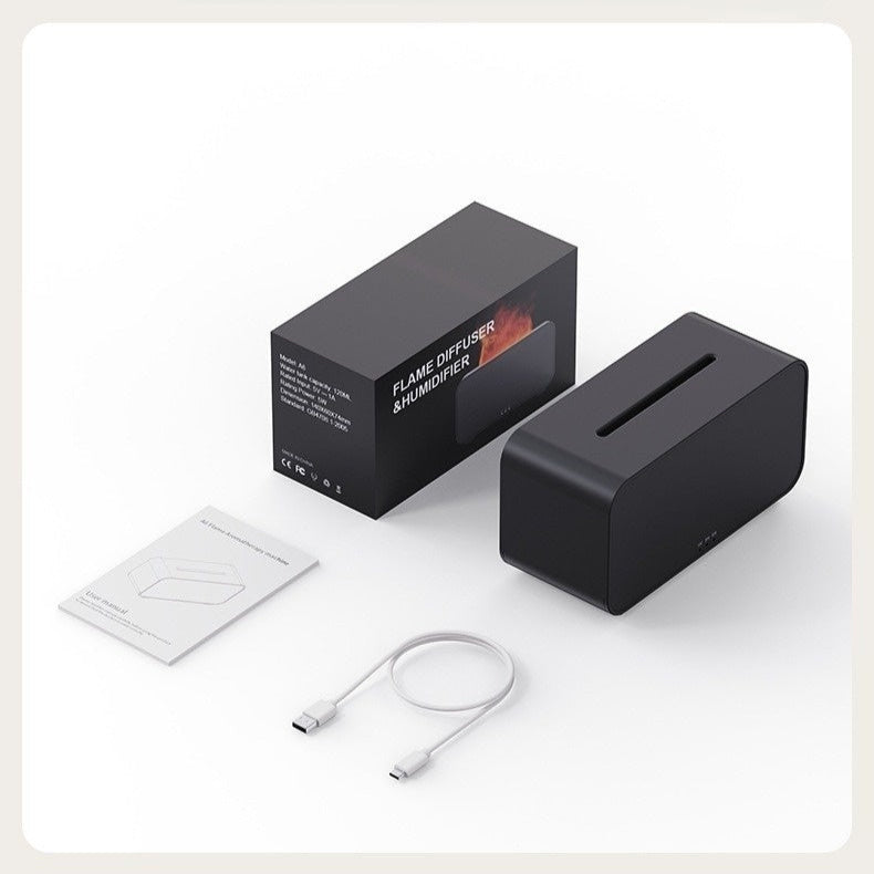 USB Aroma Diffuser & Flame Humidifier - Aromatherapy for your home