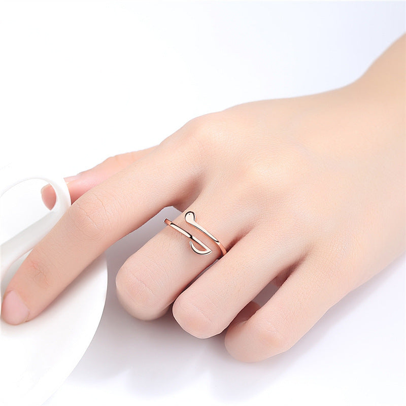 Melody of Love Adjustable Ring – A Musical Valentine's Gift