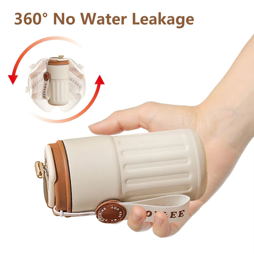 Smart Digital Thermos – Insulated Travel Mug for Hot & Cold Drinks