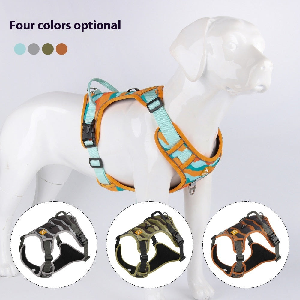 Reflective Dog Harness – Walk Safe, Stay Stylish!