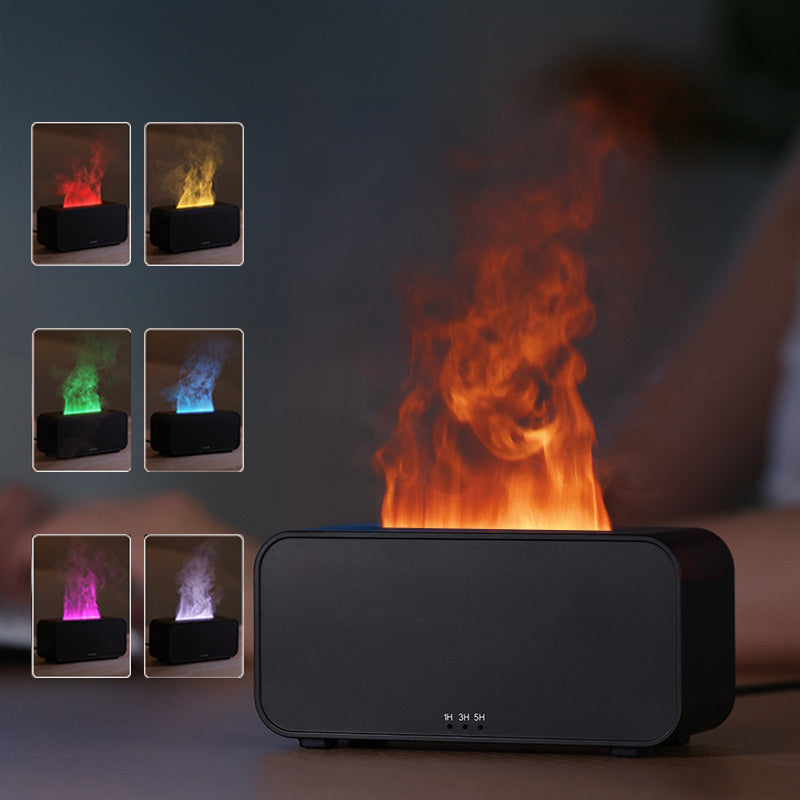 USB Aroma Diffuser & Flame Humidifier - Aromatherapy for your home