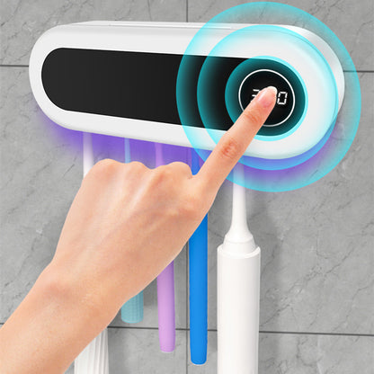 UV Toothbrush Sanitizer – Portable 99% Germ-Free Solution!