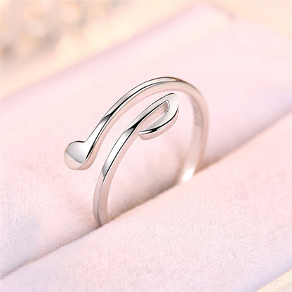 Melody of Love Adjustable Ring – A Musical Valentine's Gift