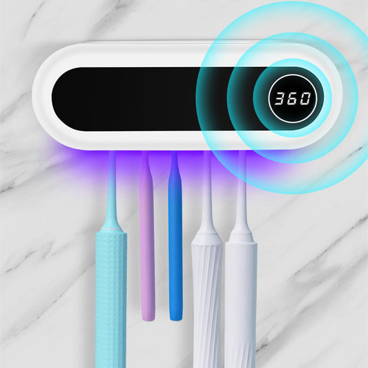UV Toothbrush Sanitizer – Portable 99% Germ-Free Solution!