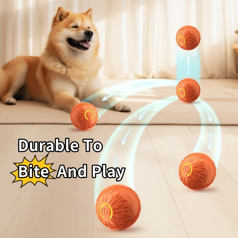 Electric Jumping Ball for Dogs – Luminous Interactive Toy for Pet Training & Play