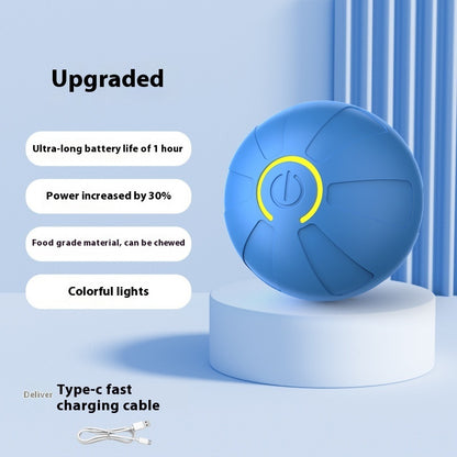 Electric Jumping Ball for Dogs – Luminous Interactive Toy for Pet Training & Play