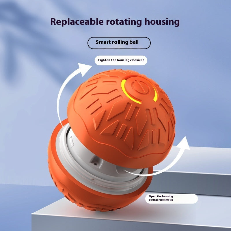 Electric Jumping Ball for Dogs – Luminous Interactive Toy for Pet Training & Play