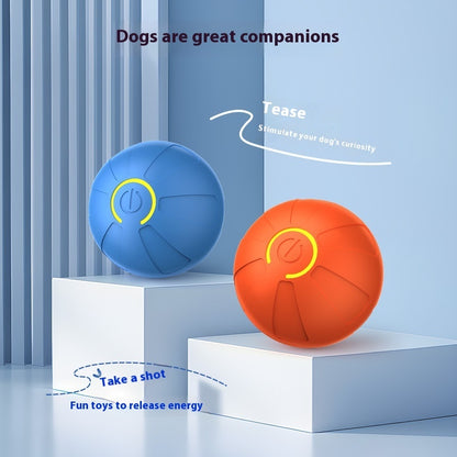 Electric Jumping Ball for Dogs – Luminous Interactive Toy for Pet Training & Play