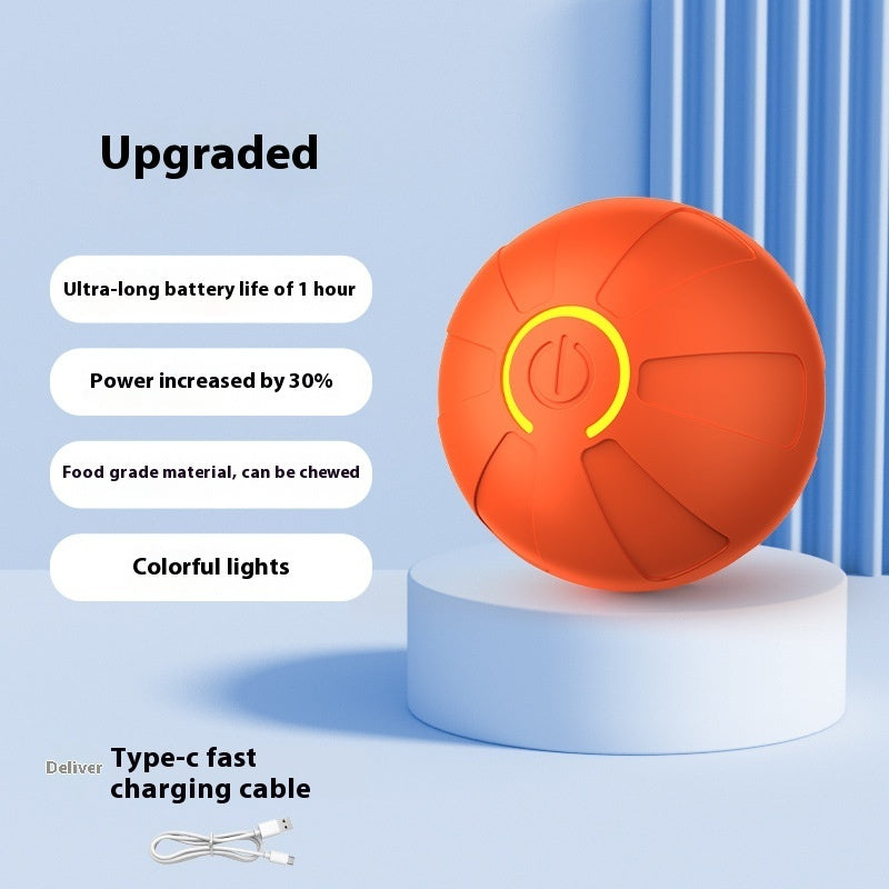 Electric Jumping Ball for Dogs – Luminous Interactive Toy for Pet Training & Play