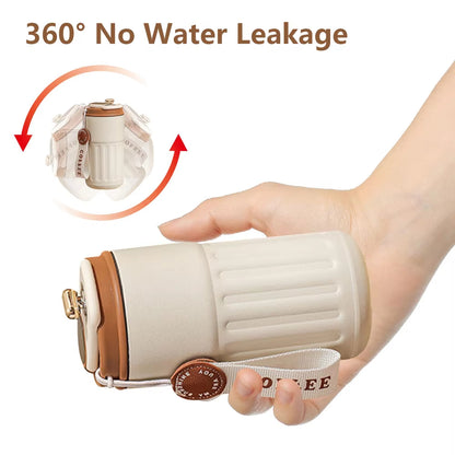 Smart Digital Thermos – Insulated Travel Mug for Hot & Cold Drinks