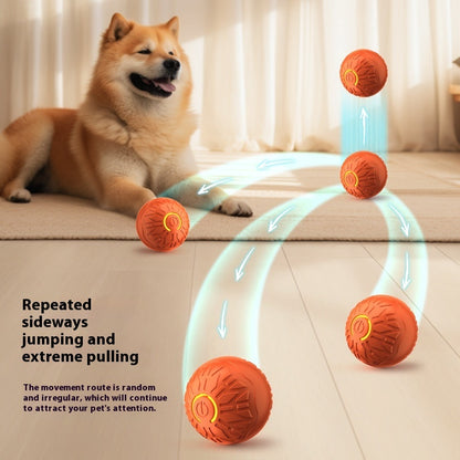 Electric Jumping Ball for Dogs – Luminous Interactive Toy for Pet Training & Play