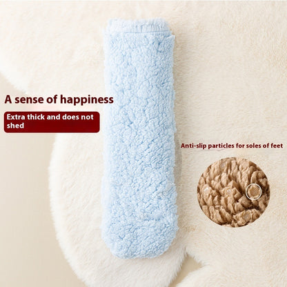 Ultra-Cozy Winter Socks: Velvet Warmth, Cute Design & Non-Slip Comfort!