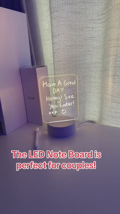 LED Message Board Night Light – Personalized Gift & Decor